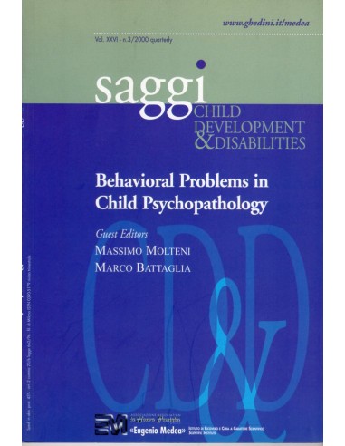 Saggi 2000/3 Behavioral problems in...