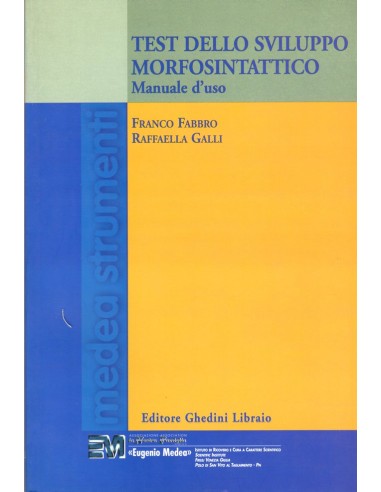 Test dello sviluppo morfosintattico...