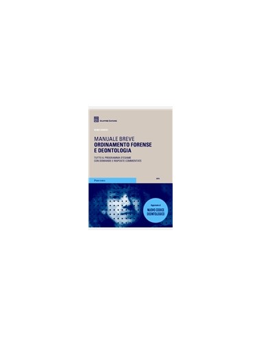 Ordinamento forense e deontologia...