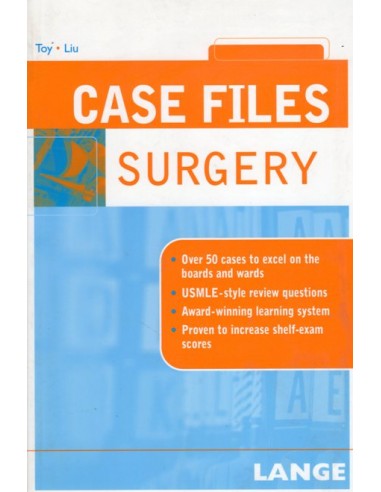 Case Files Surgery Lange 1/e 2004