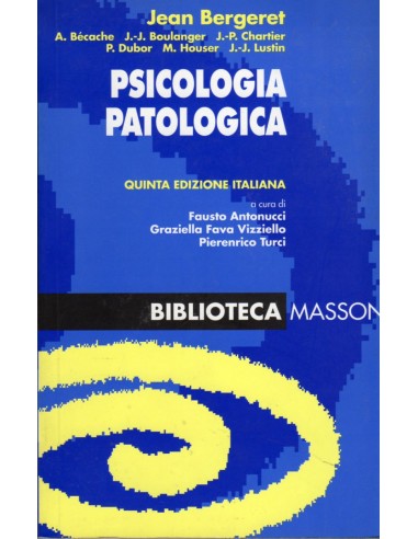 Psicologia patologica 5/e 1999 ESAURITO