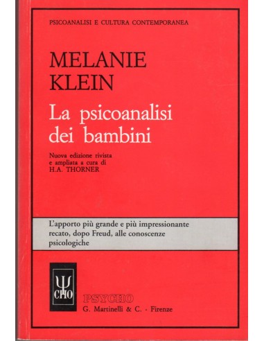 Psicoanalisi dei bambini di Melanie...