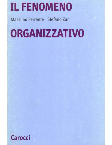 Fenomeno organizzativo 1/e 1994