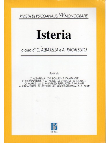 Isteria Rivista di Psicoanalisi...