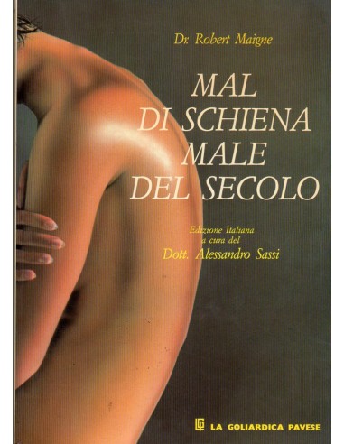 Mal di schiena Male del secolo
