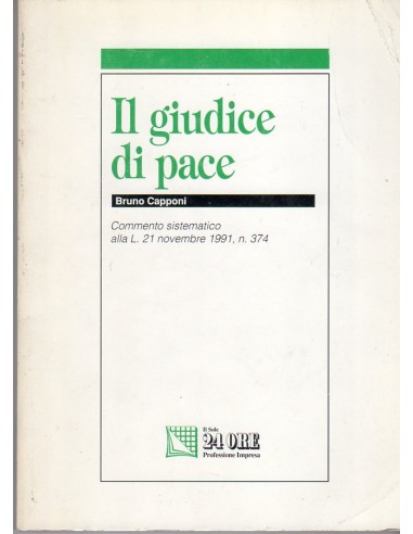 Giudice di pace 21 novembre 1991 n.374