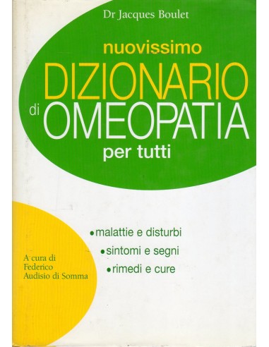 Nuovissimo dizionario di omeopatia...