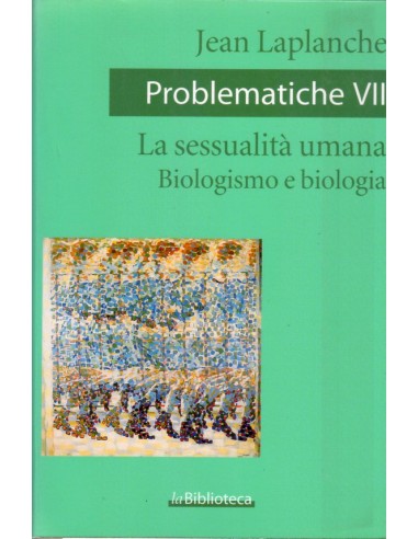 Problematiche 7 Sessualità umana...