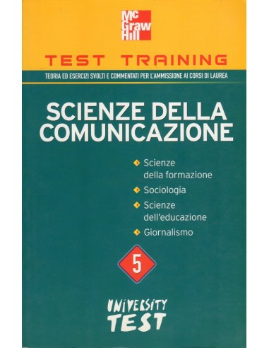 Test training 05 scienze della...