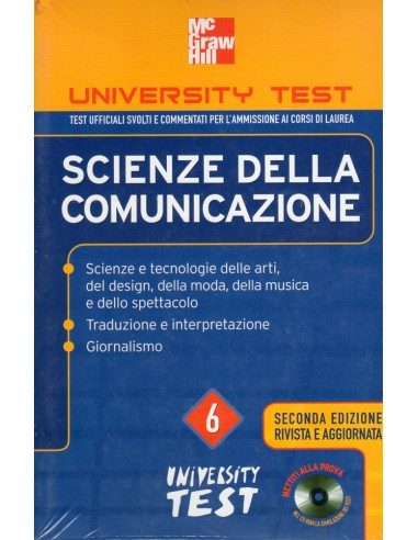 University Test 06 Scienze della...