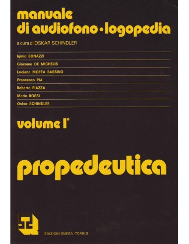 Manuale di audiofono-logopedia 1...