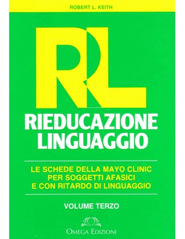 Rieducazione linguaggio 3 Schede...
