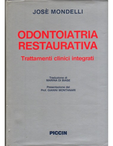 Odontoiatria restaurativa 1/e 1990