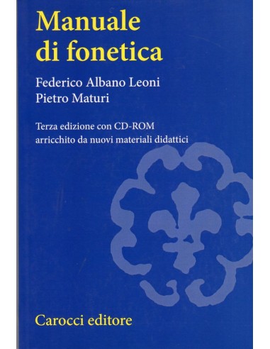 Manuale di Fonetica con cd