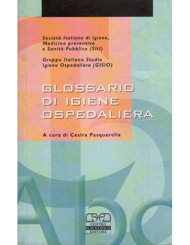 Glossario di igiene ospedaliera