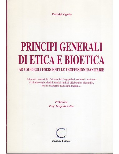 Principi generali di etica e bioetica