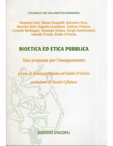 Bioetica ed etica pubblica