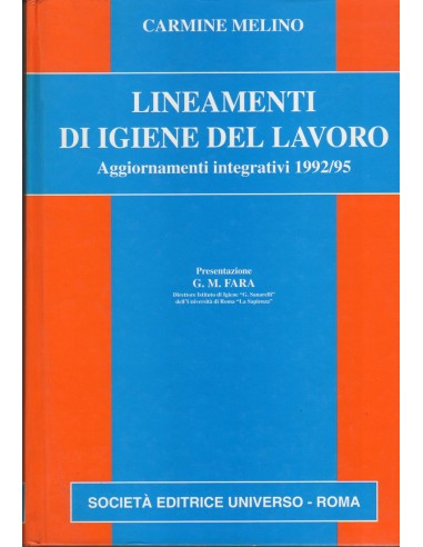 Lineamenti di igiene del lavoro...