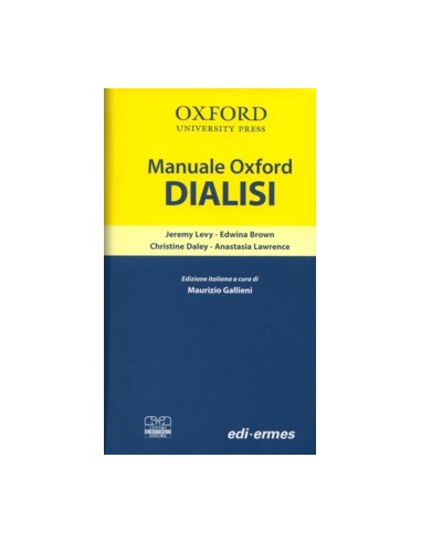 Manuale Oxford Dialisi (esaurito...
