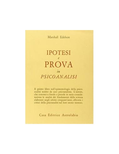Ipotesi e prova in psicoanalisi