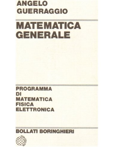 Matematica generale 1/e 1991