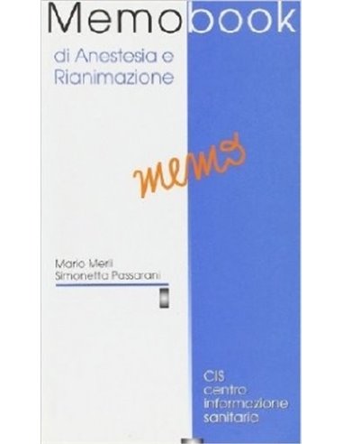 Memobook di anestesia e rianimazione