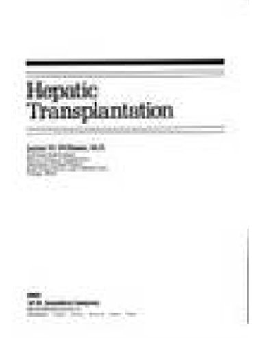 Hepatic transplantation