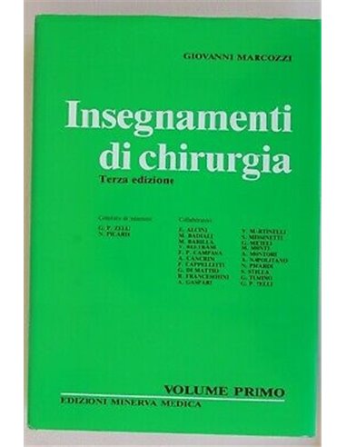 Insegnamenti di chirurgia 1/2