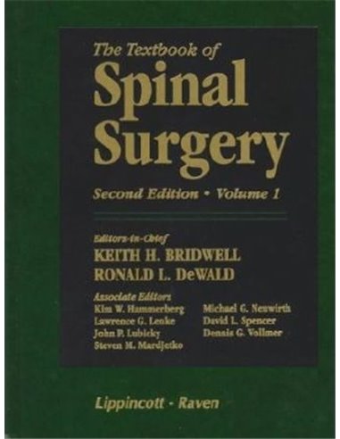 Textbook of spinal surgery 1/2 2nd ed (O/P)