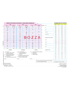 CBCL 3 Check List Test...