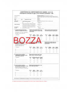 CBCL 2 Questionario del...